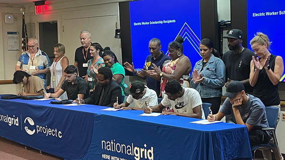 HIGHER EDUCATION WORKFORCE DEVELOPMENT PROGRAM MANAGER NATIONAL GRID visual data 5